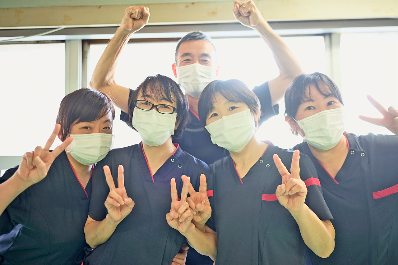 精神科病棟の集合写真